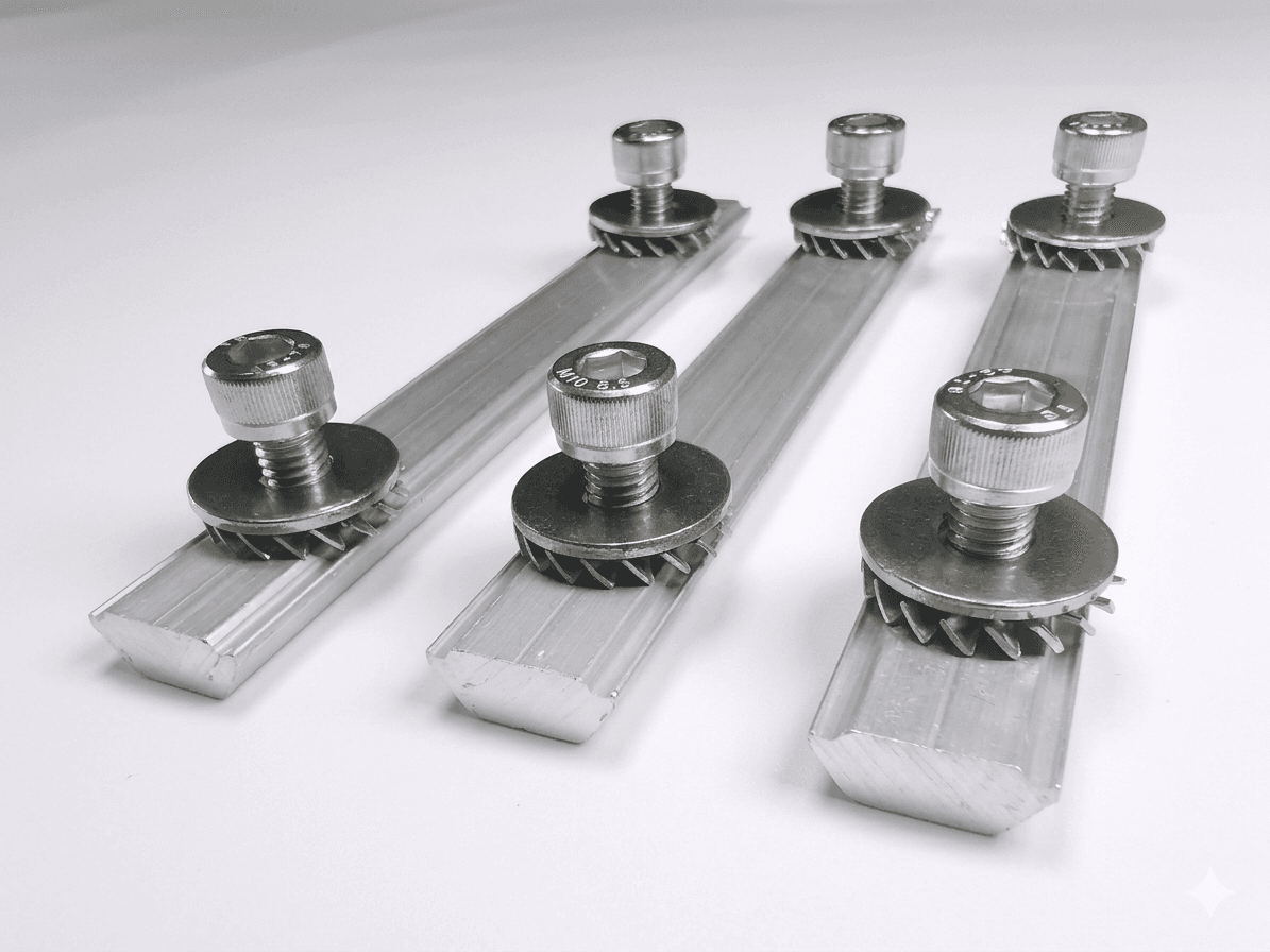 10 x solar rail splice/connector gallery image 3