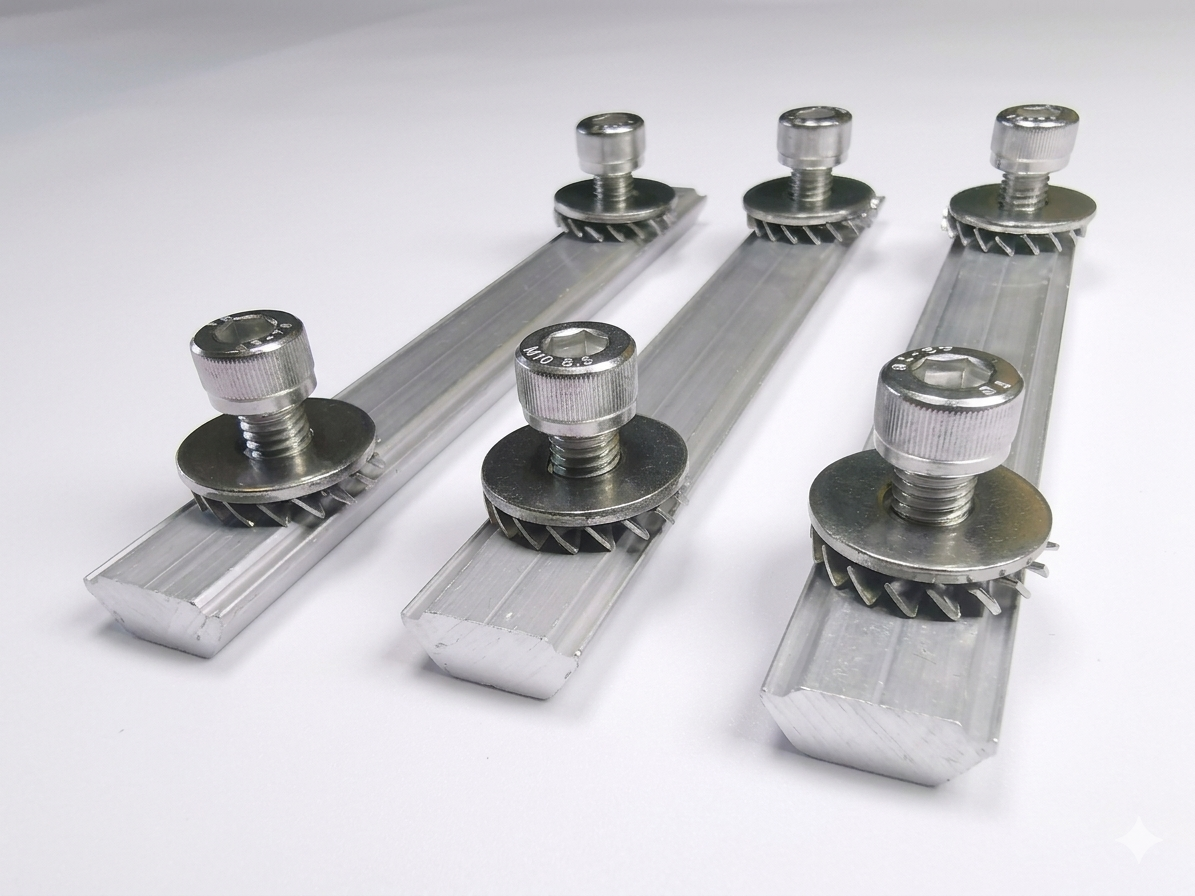 10 x solar rail splice/connector gallery image 3