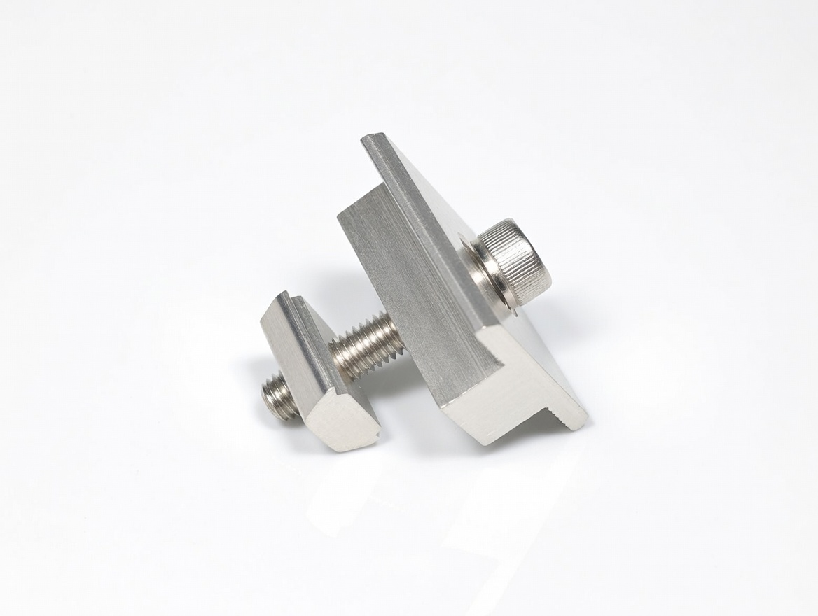 (10x) Solar PV Module Mounting Mid Clamps(30mms) gallery image 2